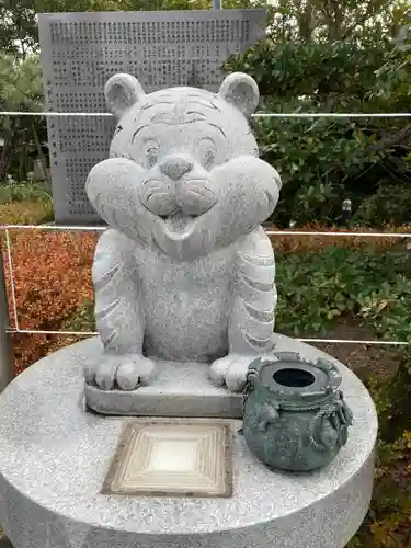 田村神社の狛犬