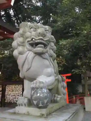 來宮神社の狛犬