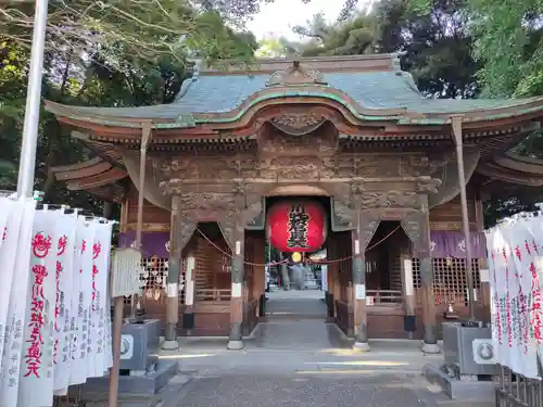 豊川閣　妙厳寺の山門