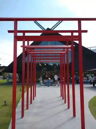 武蔵野坐令和神社の鳥居