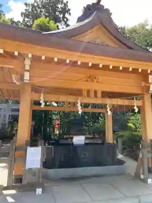 亀ケ池八幡宮の手水舎