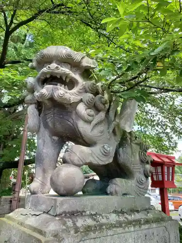 神炊館神社 ⁂奥州須賀川総鎮守⁂の狛犬