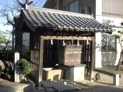 角宮神社の手水舎