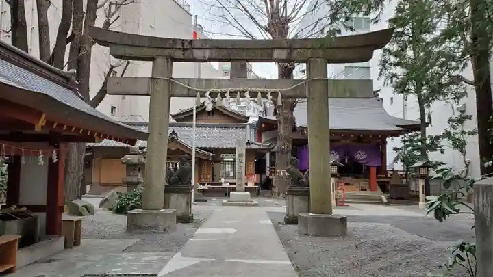 日本橋日枝神社の鳥居