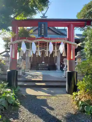 富士浅間宮の鳥居