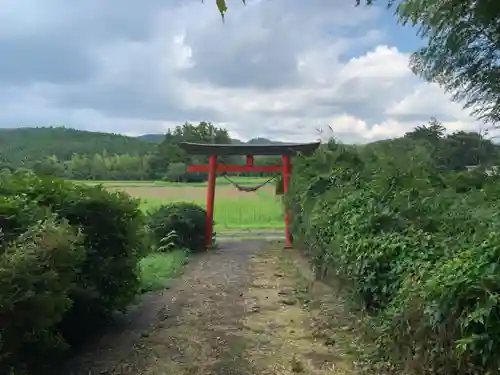 山神社の鳥居