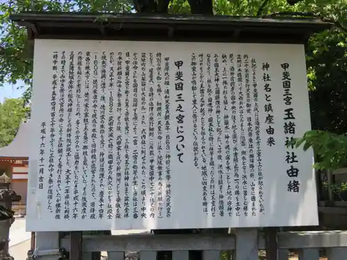 玉諸神社の歴史