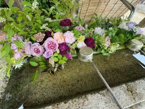 嘉川八幡宮の手水舎