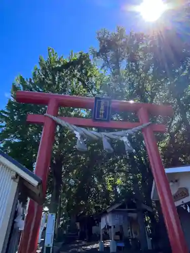 星置神社の鳥居