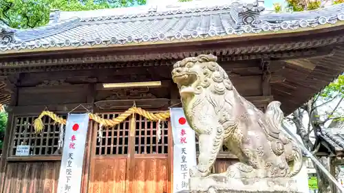 八幡社（新田八幡社）の狛犬