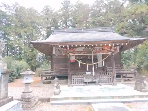 小川温泉神社の本殿