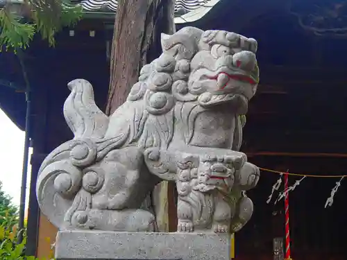 道庭香取神社の狛犬