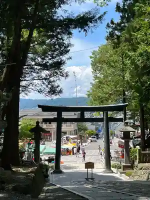 諏訪大社下社秋宮(長野県)