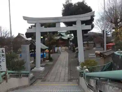 町田天満宮の鳥居