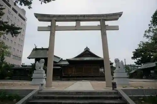 須衛都久神社の鳥居