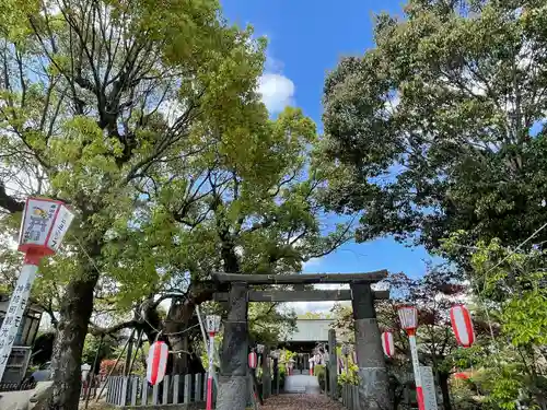 櫛田宮の鳥居