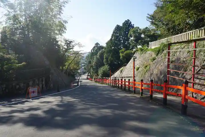 京都霊山護國神社の周辺
