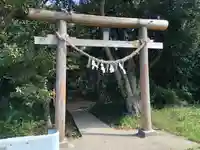 皇神社の鳥居