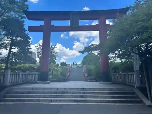 亀戸天神社の鳥居