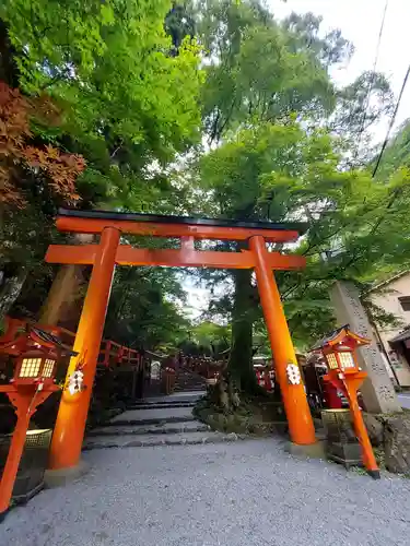 貴船神社の鳥居