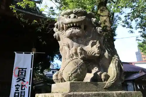 阿邪訶根神社の狛犬