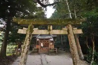 弓削神社の鳥居