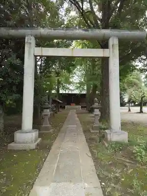 熊野神社の鳥居