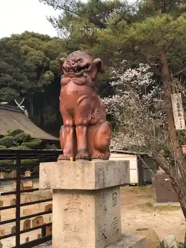 日本第一熊野神社の狛犬