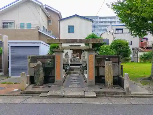 神明社（三本松神明社）の鳥居