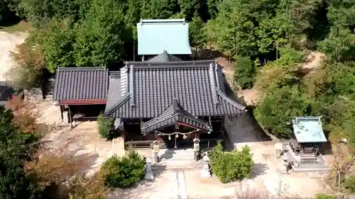 周防國総社宮 佐波神社の景色