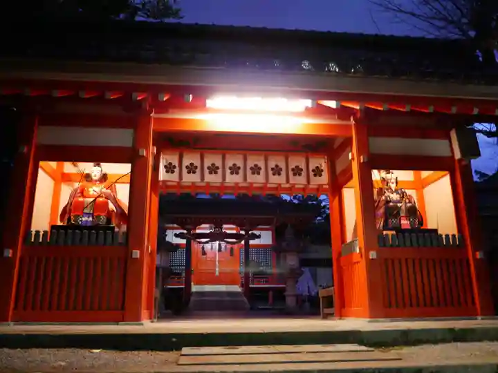 金澤神社の山門・神門