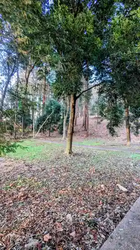 神明神社の自然