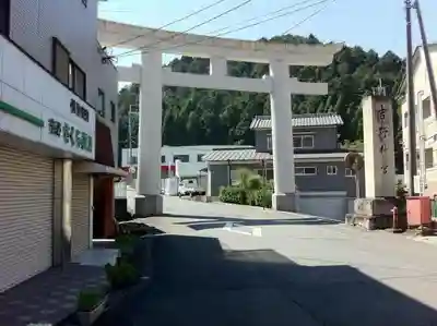 吉野神宮の鳥居