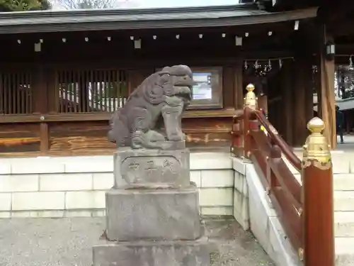 井草八幡宮の狛犬