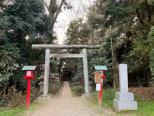 鷲宮神社の鳥居