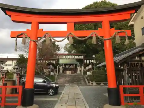 豊国神社の鳥居