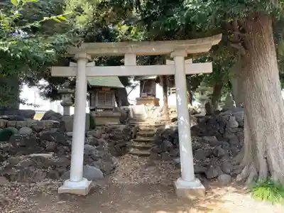 下総野田愛宕神社の鳥居