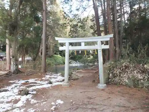 大笹原神社の鳥居