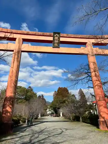 今八幡宮の鳥居