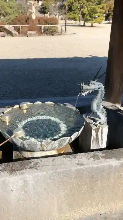 叡福寺の手水舎