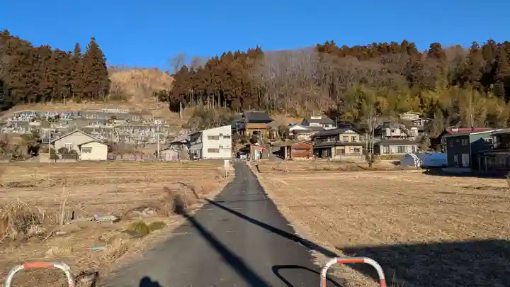 摩利支天堂の景色