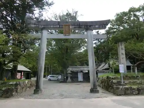 闘鶏神社の鳥居