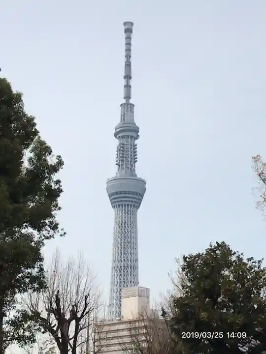 亀戸天神社の周辺