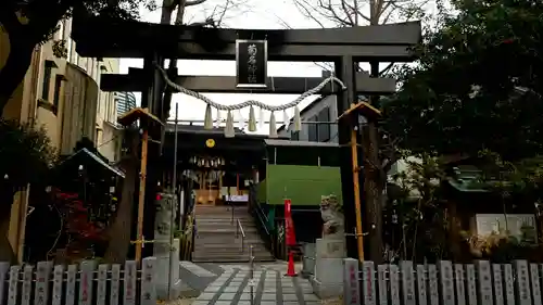 菊名神社の鳥居