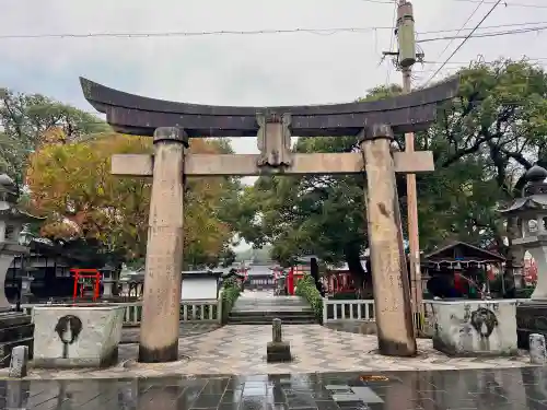 松原神社の鳥居