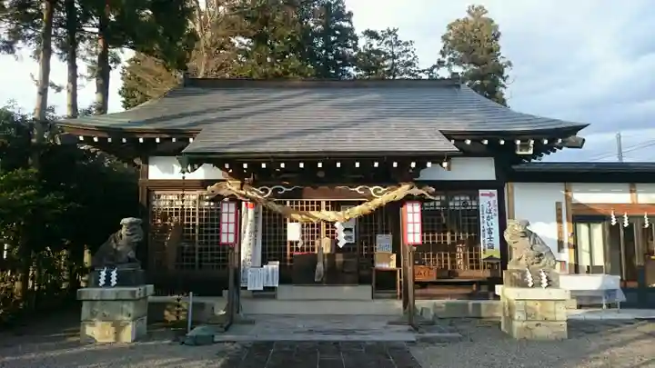 祖母井神社の本殿・本堂