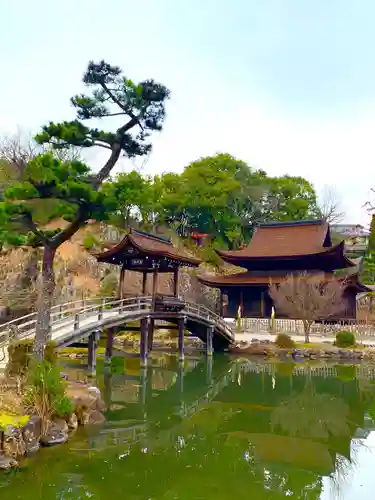 永保寺の庭園