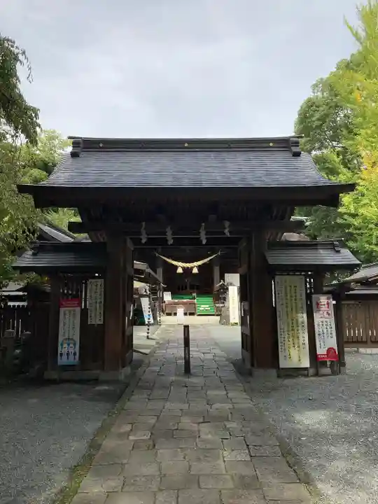 桐生天満宮の山門・神門