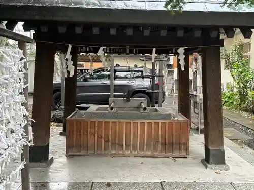 三吉神社の手水舎