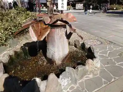 櫻木神社の手水舎